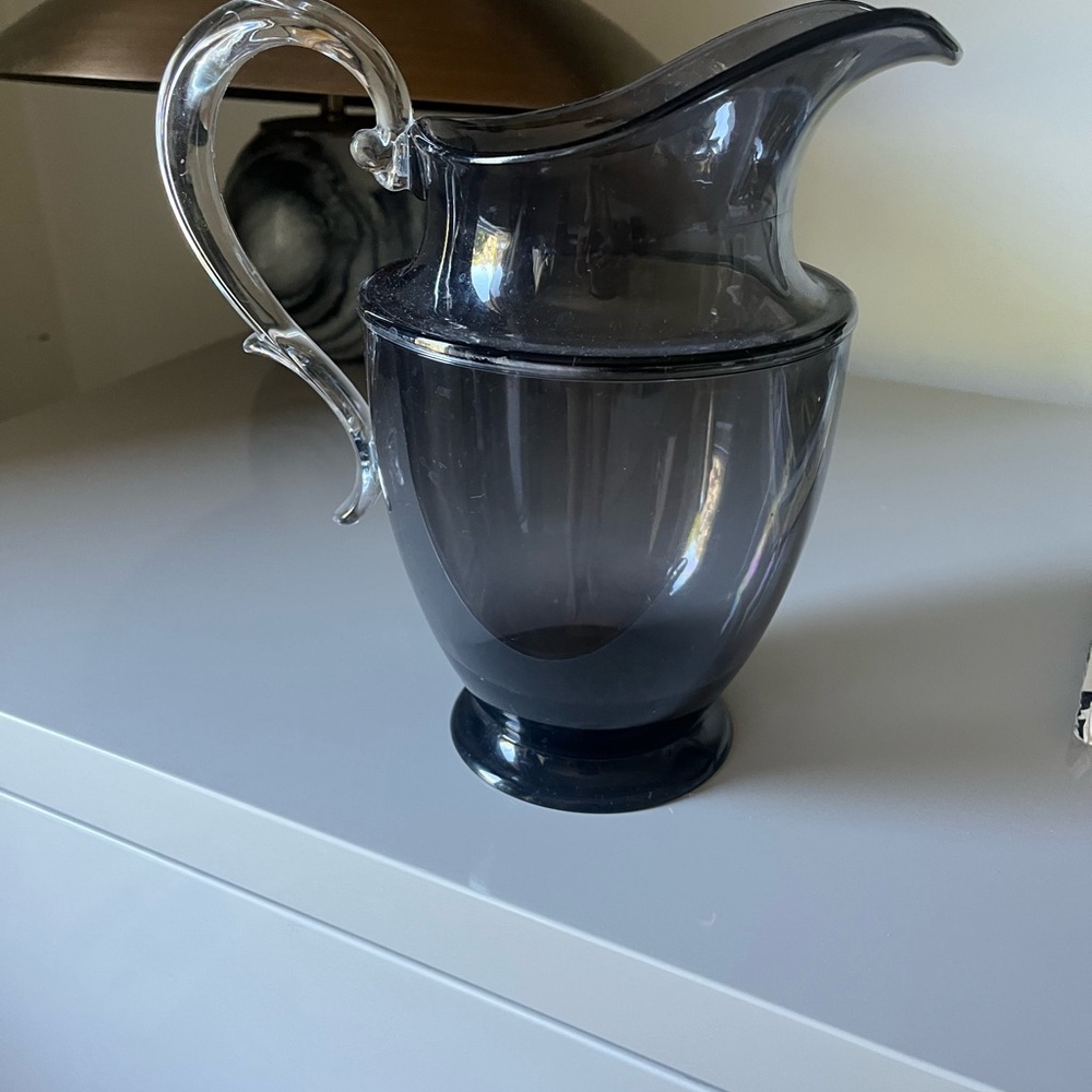 Elegant Grey Plastic Pitcher